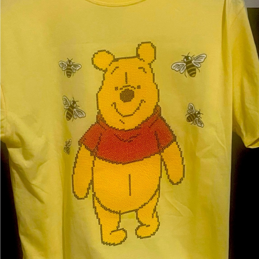 Yellow Winnie the Pooh Kids Shirt